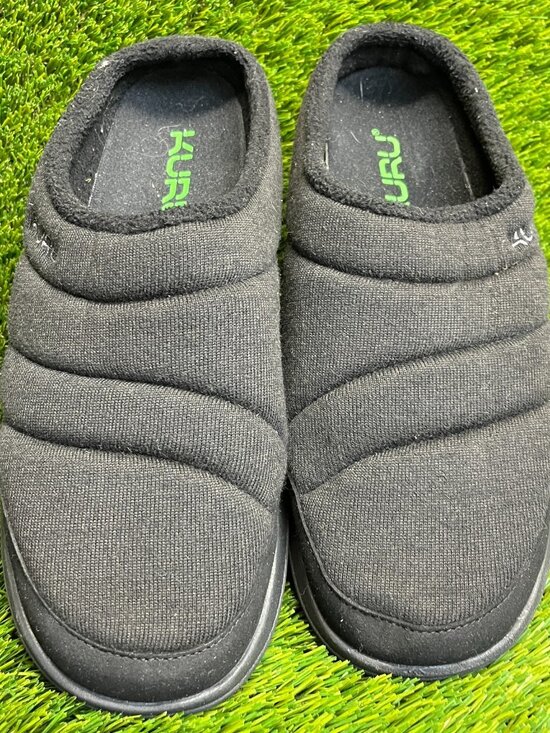 Kuru Draft 2 Mens Size 11 Black Classic Casual Walking Slip-On Mule Slippers main image 9